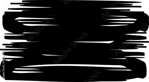 Paint brush strokeม brush stroke abstract shape, Vector black paint, ink brush stroke, brush, line or texture.