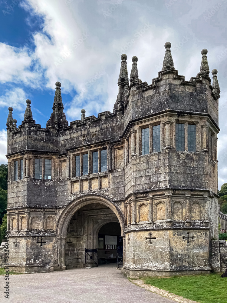 Fototapeta premium View of the old building