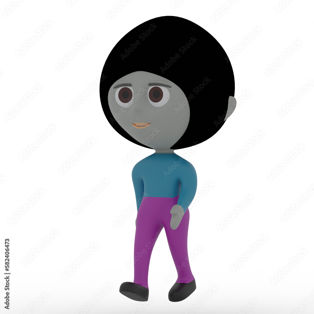 3d person with a smile 3d person with a smile