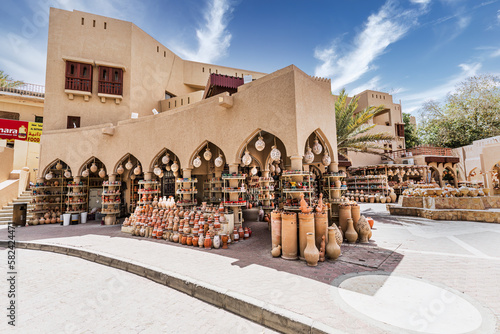 Pottery shop at the Nizwa Souq in Nizwa, Nizwa, Oman