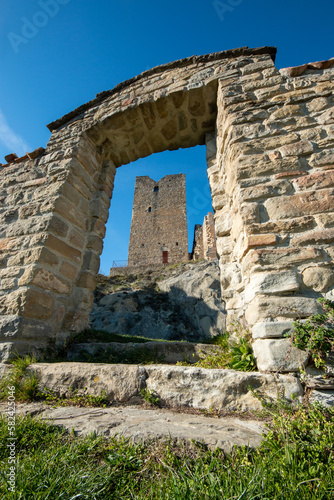 castle of carpineti bismantova stone lands of matilde di canossa tuscan emilian national park photo