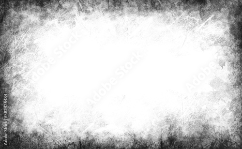 Dirty grunge texture frame with space