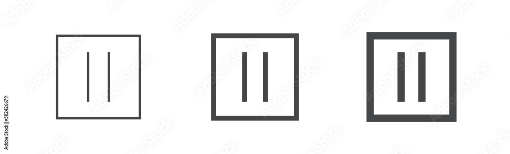 Clothes care icon, DRIP LINE DRYING. International marking of fabric on the label. Set of washing symbol of different thickness. Clothes care icon, DRIP LINE DRYING. International marking of fabric on the label. Set of washing symbol of different thickness.