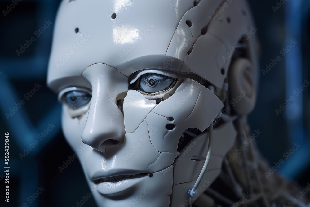 Artificial intelligence Robot Concept. Generative AI. Artificial intelligence Robot Concept. Generative AI.