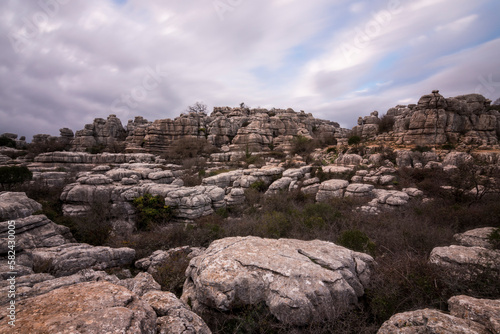 Wallpaper Mural Torcal de Antequera, probably the most spectacular karst landscape in Europe. (Malaga, Spain) Torontodigital.ca