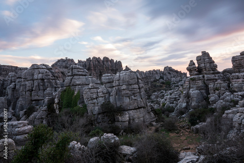 Torcal de Antequera, probably the most spectacular karst landscape in Europe. (Malaga, Spain)