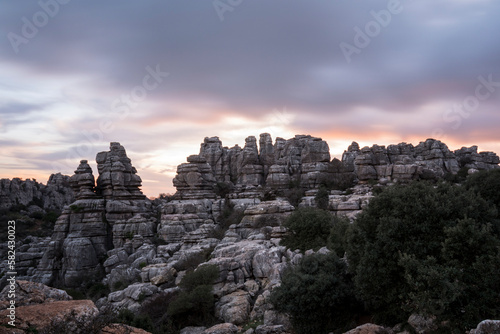 Wallpaper Mural Torcal de Antequera, probably the most spectacular karst landscape in Europe. (Malaga, Spain) Torontodigital.ca
