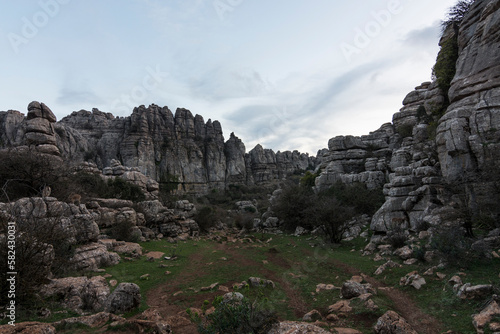 Wallpaper Mural Torcal de Antequera, probably the most spectacular karst landscape in Europe. (Malaga, Spain) Torontodigital.ca