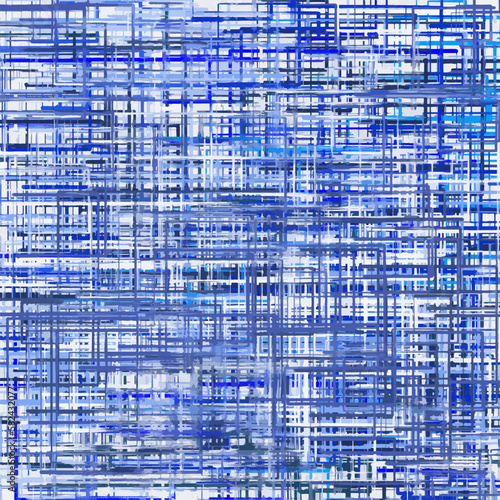 Blauer Vektor Hintergrund in Textiloptik.
