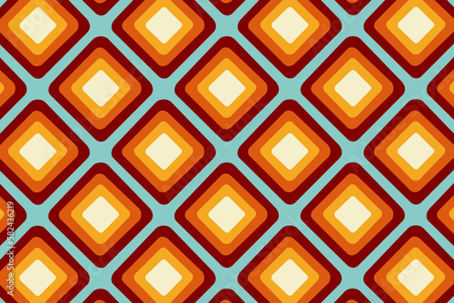 Retro-Muster aus Quadraten.
