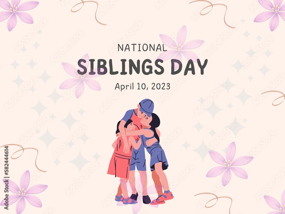 download the national siblings day illustration download the national siblings day illustration