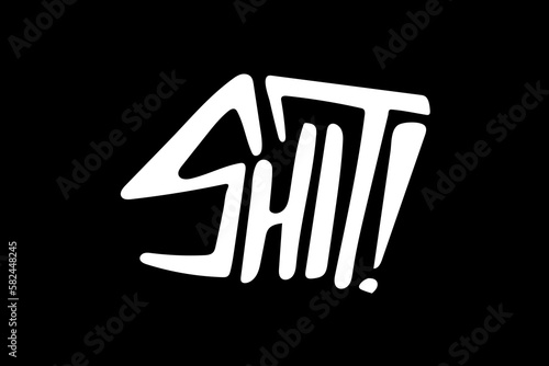 Aesthetic quote design typography vector 