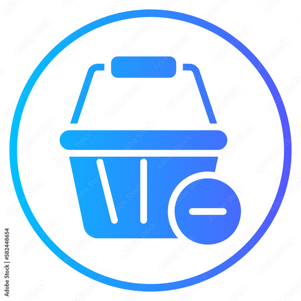 delete item gradient icon delete item gradient icon