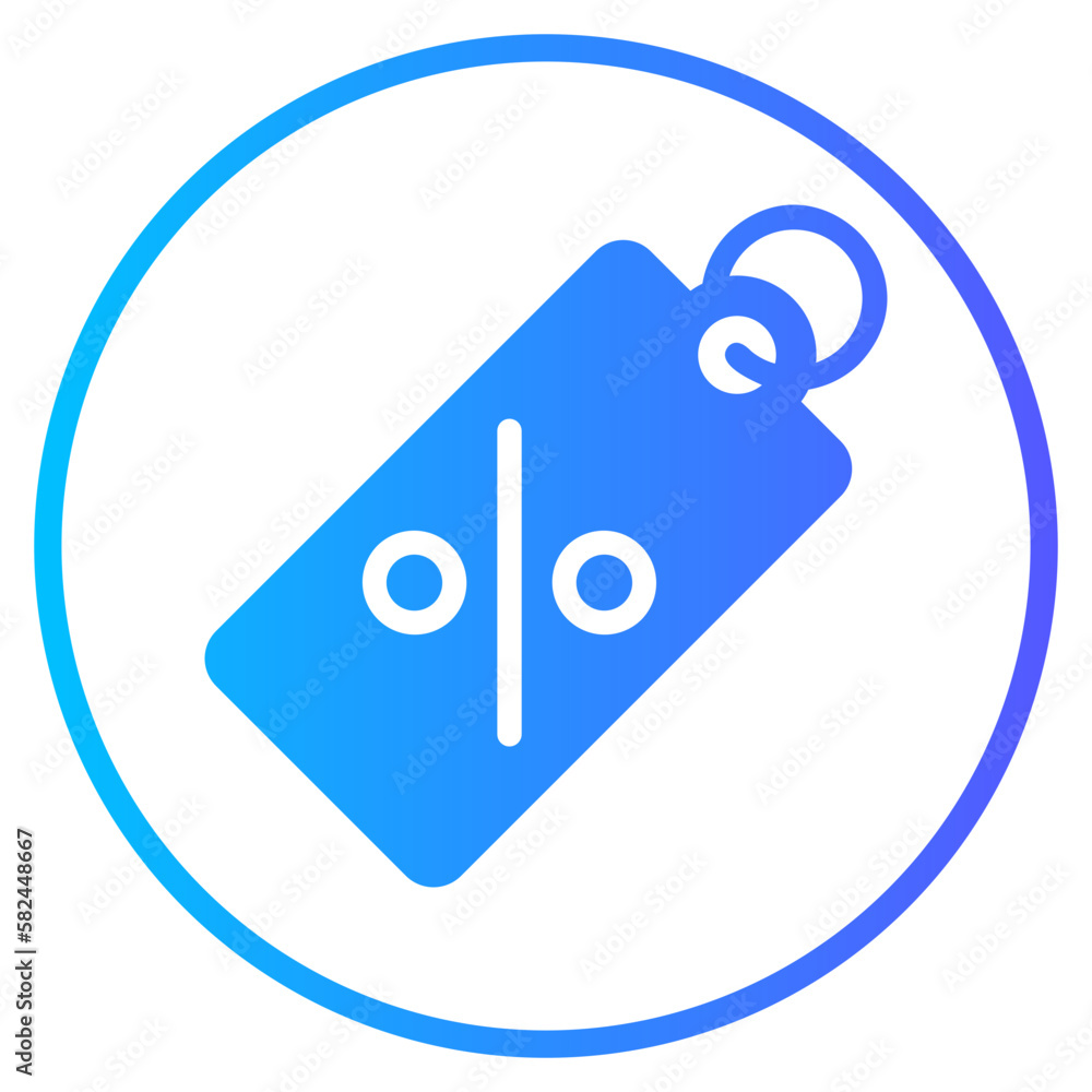 discount gradient icon discount gradient icon