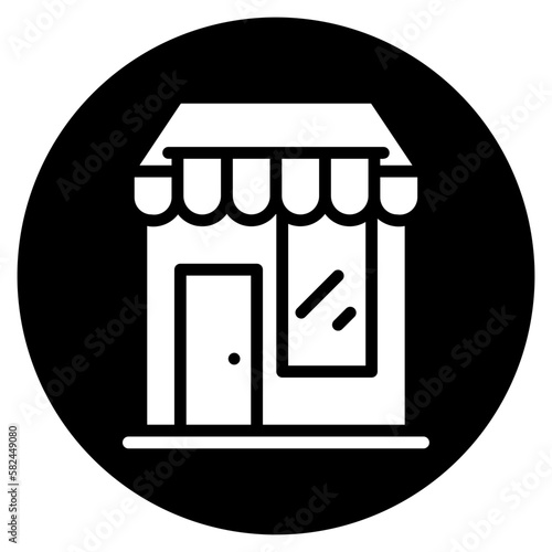 marketplace glyph icon