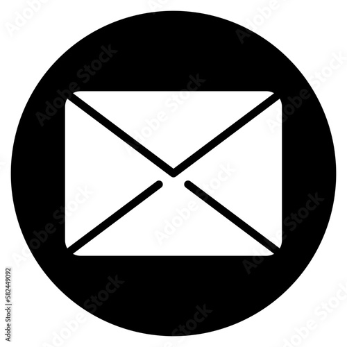 newsletter glyph icon