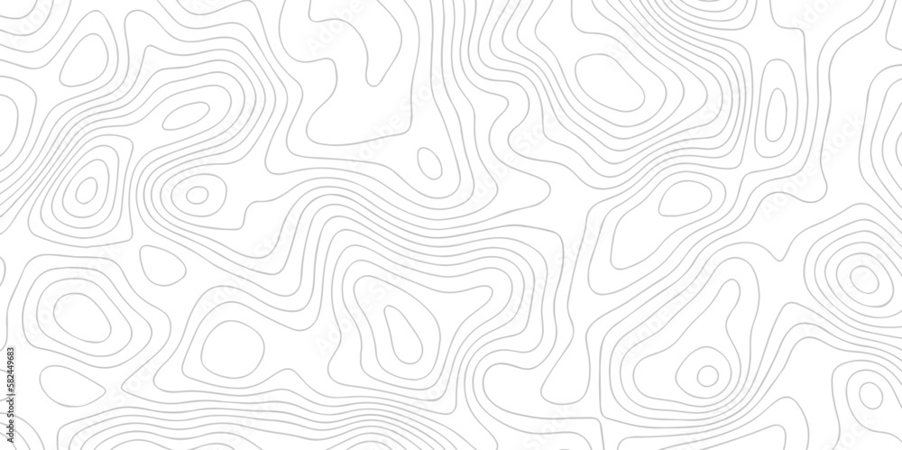 Abstract pattern with lines. Abstract Vector geographic contour map and topographic contours map background. Abstract white pattern topography vector background. Topographic line map background.