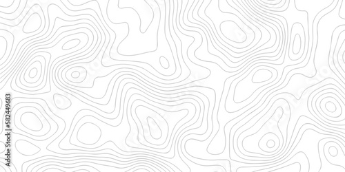 Abstract pattern with lines. Abstract Vector geographic contour map and topographic contours map background. Abstract white pattern topography vector background. Topographic line map background.