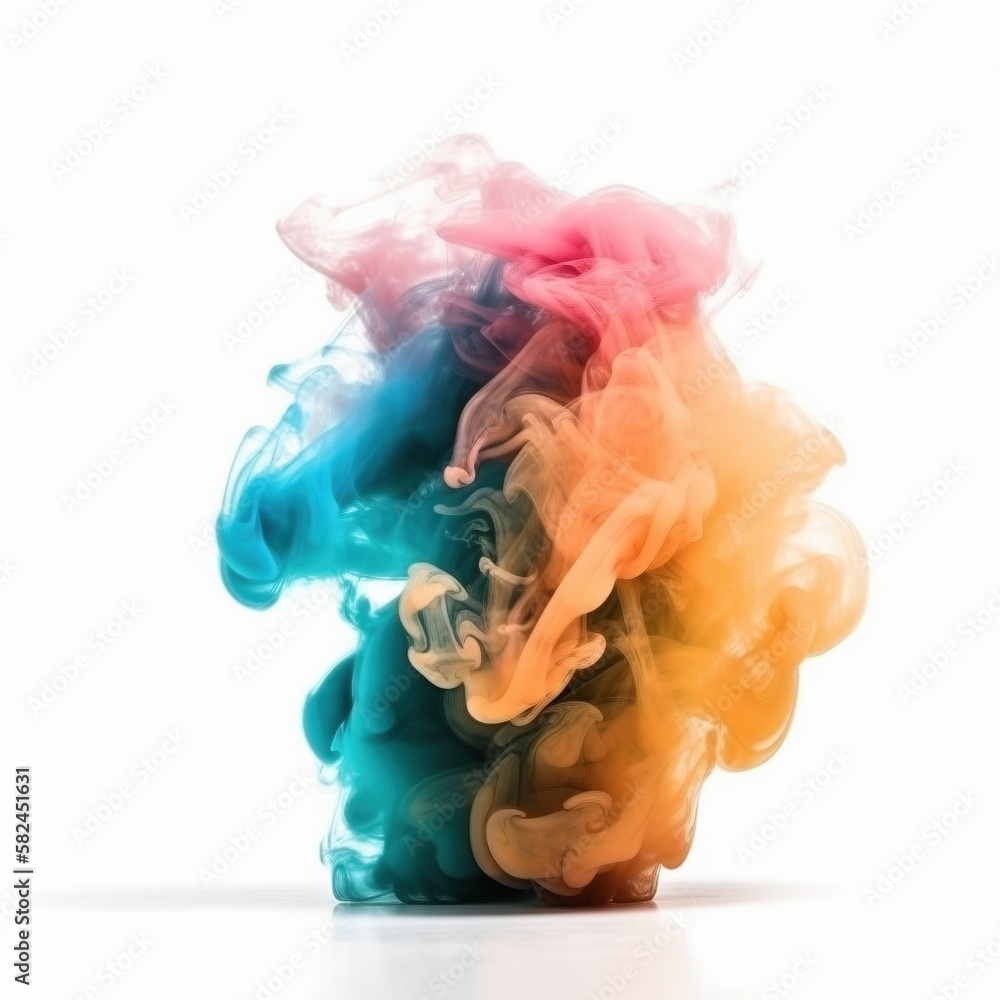 Obraz premium Color smoke background