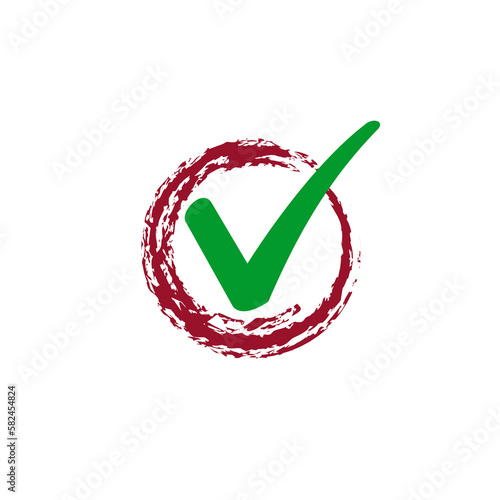 red check tick and yes mark transparent png
