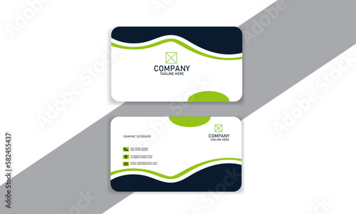 vector business card template, smart business card, personal business card 