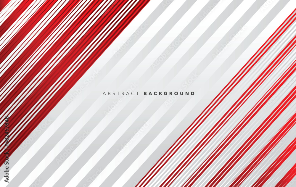 Obraz premium red white modern abstract background design