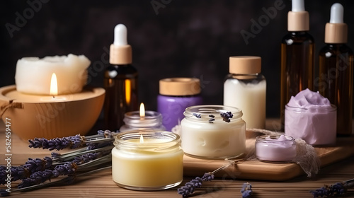 beauty products and medicinal therapy, yoga, meditation, generative ai