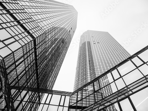 The modern architecture in city Frankfurt, Germany © wlad074