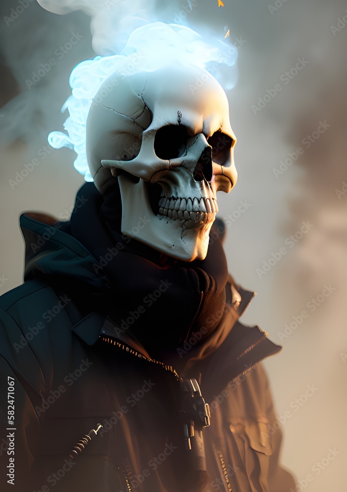 skull man in the hell skull man in the hell