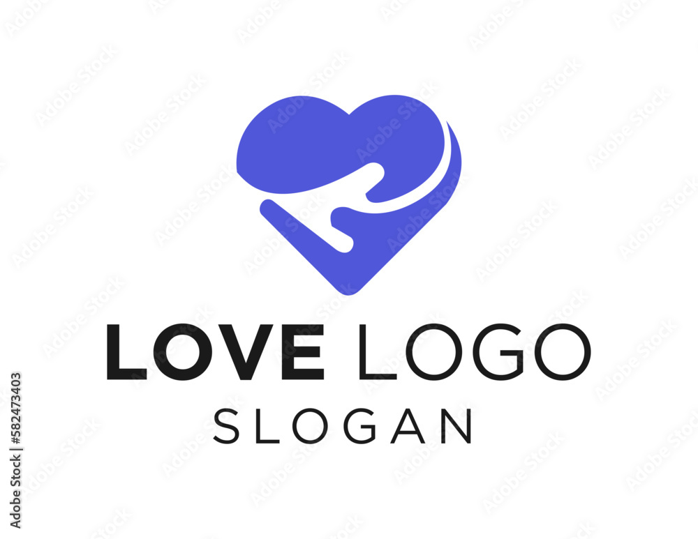 Logo design about Love on a white background. made using the CorelDraw application. Logo design about Love on a white background. made using the CorelDraw application.