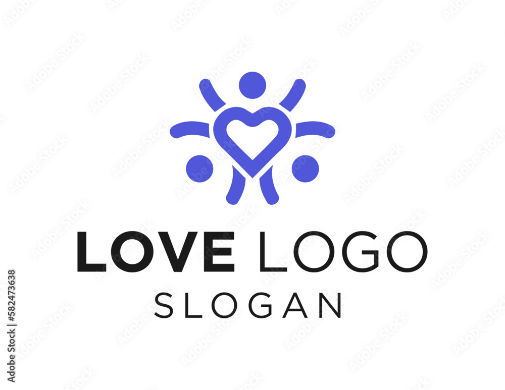 Logo design about Love on a white background. made using the CorelDraw application. Logo design about Love on a white background. made using the CorelDraw application.