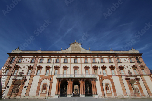 Ducal palace of Sassuolo, Modena, Italy, ancient Estense family, architectural detail, tourist place