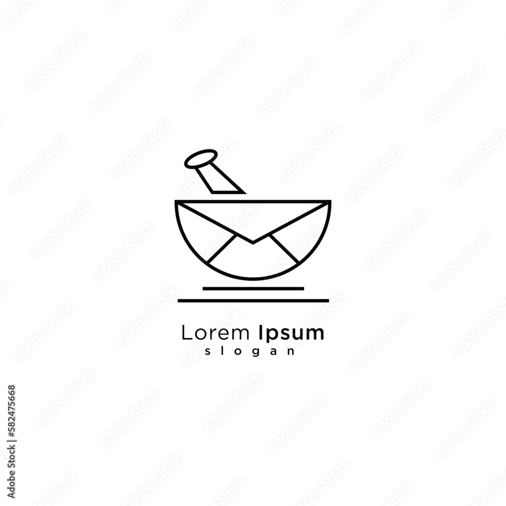 logo medicine design art template logo medicine design art template