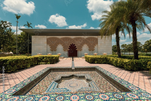 Photography Moroccan house in Putrajaya town in Malaysia