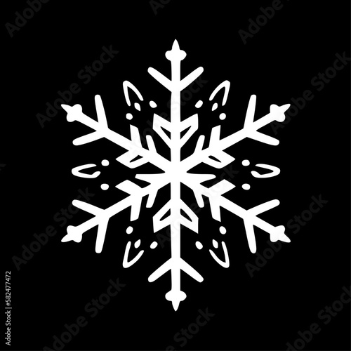 Snowflake - High Quality Vector Logo - Vector illustration ideal for T-shirt graphic