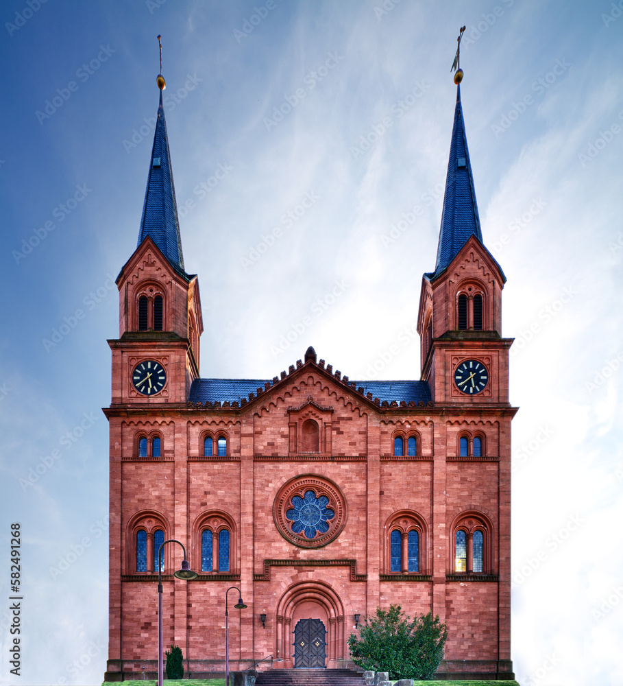 Church in Pfalz, Germany