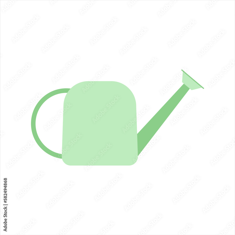 watering can flat design vector illustration watering can flat design vector illustration