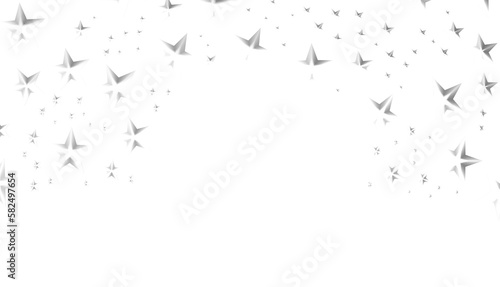 Stars - stars background  sparkle lights confetti falling. magic shining Flying christmas stars on night