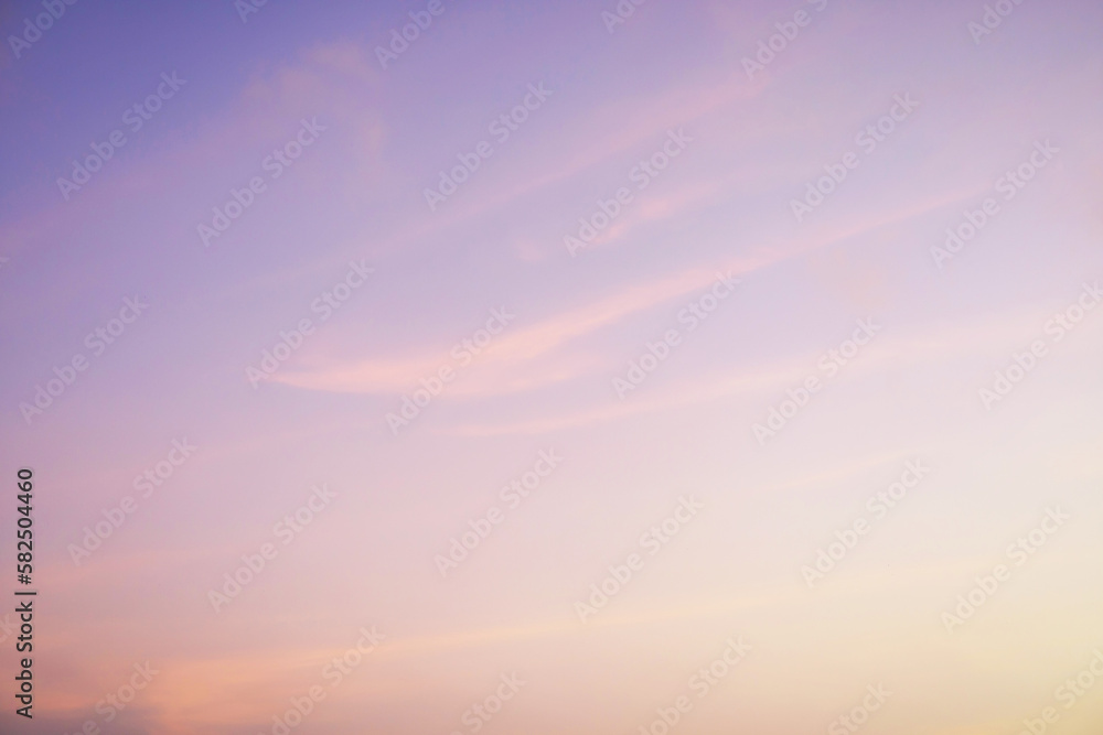 Obraz premium Summer blue sky cloud gradient light white background. Beauty clear cloudy in sunshine calm bright winter air bacground. Gloomy vivid cyan landscape in environment day horizon skyline view spring wind