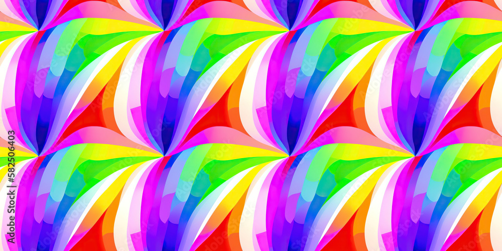 Obraz premium Wallpaper with seamless texture - Generative ai