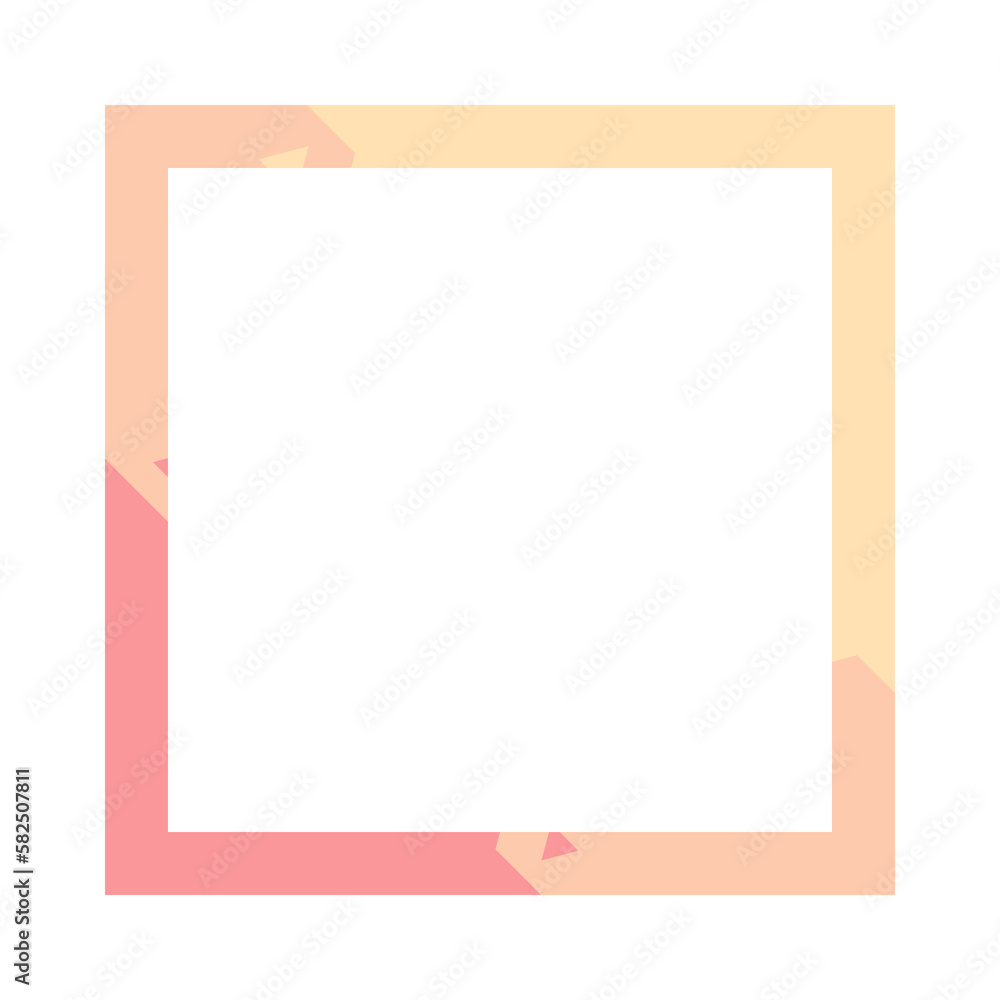 colorful square frame colorful square frame