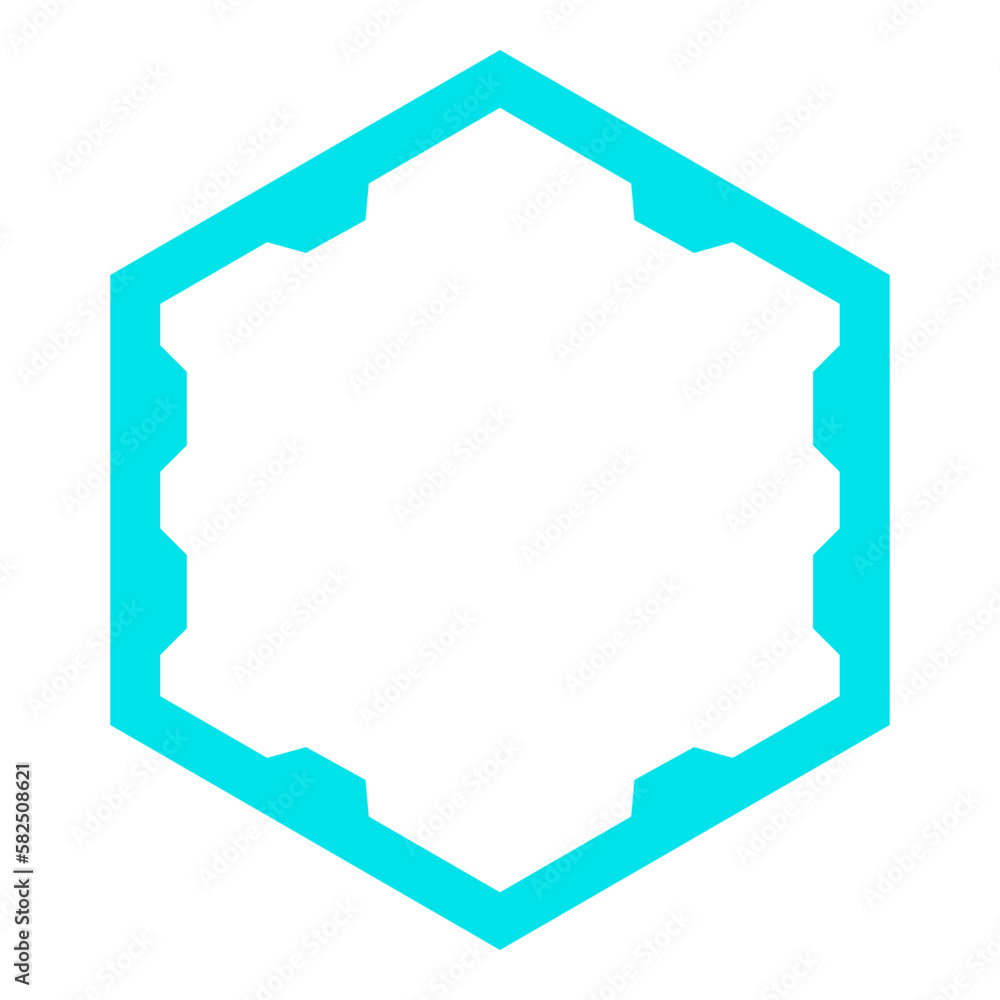 hexagon panel frame hexagon panel frame