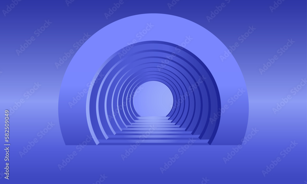 3d blue background circles Vector illustration 3d blue background circles Vector illustration