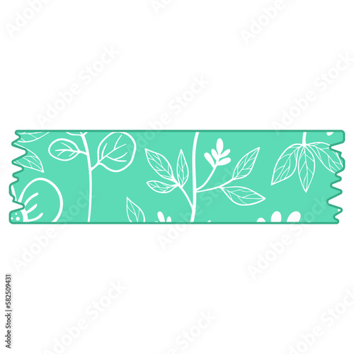 floral washi tape