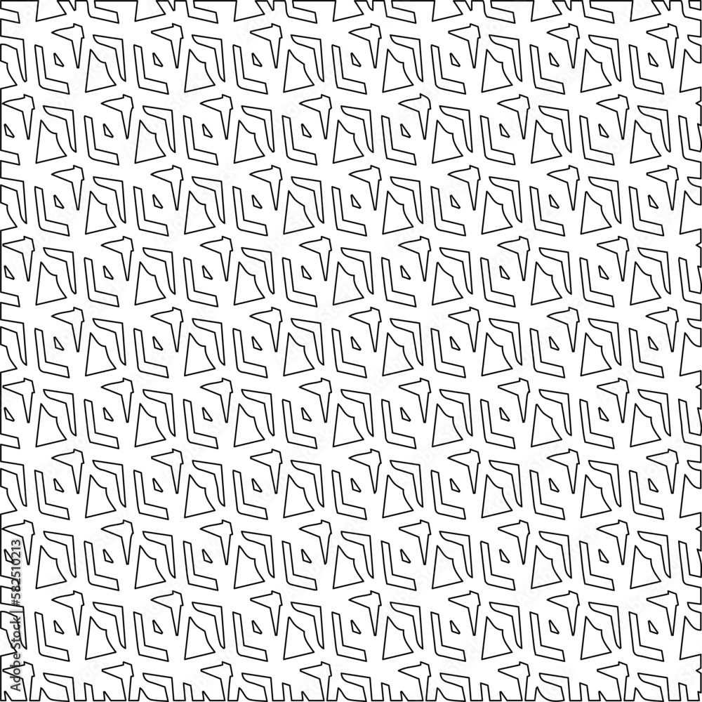 Stylish texture with figures from lines.
diagonal pattern. Repeat decorative design.Abstract texture for textile, fabric, wallpaper, wrapping paper.Black and white geometric wallpaper. Stylish texture with figures from lines.
diagonal pattern. Repeat decorative design.Abstract texture for textile, fabric, wallpaper, wrapping paper.Black and white geometric wallpaper.