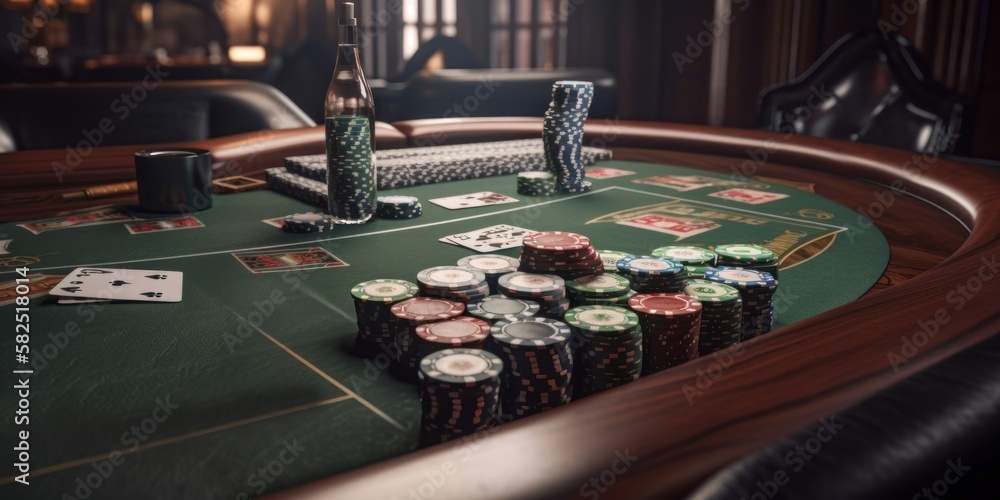 gambling chips in casino, generative ai gambling chips in casino, generative ai