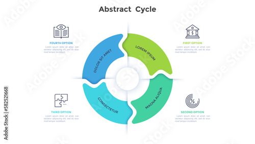 Modern Infographic Vector Template