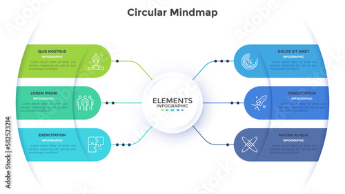 Modern Infographic Vector Template