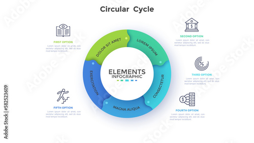 Modern Infographic Vector Template