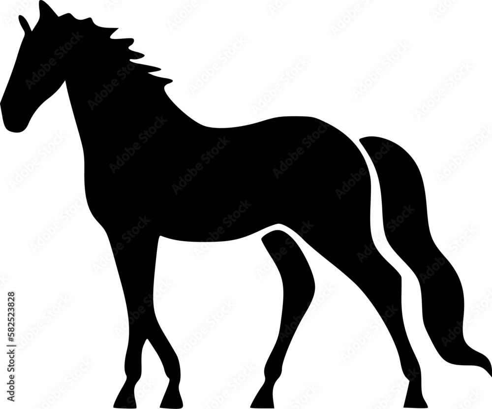 Fototapeta premium Horse - High Quality Vector Logo - Vector illustration ideal for T-shirt graphic